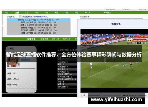 智能足球直播软件推荐，全方位体验赛事精彩瞬间与数据分析